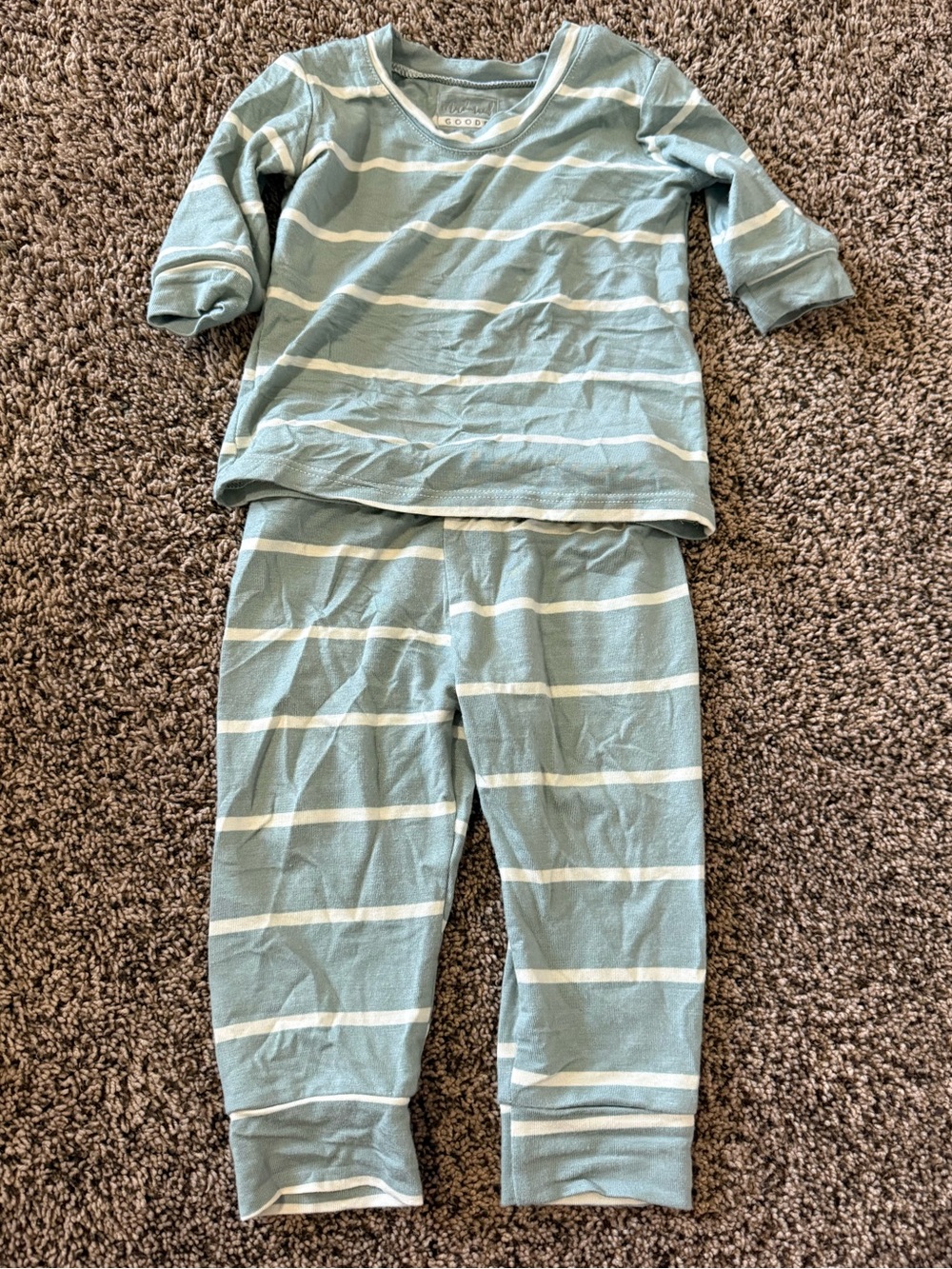 Milkmaid goods size 6-12 month pajama set